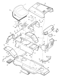Part Location Diagram of 091715E734 Murray Fender