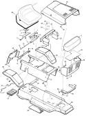 Part Location Diagram of F-98918 Murray Repair Parts Book