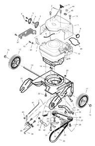 Part Location Diagram of 1737827 Briggs and Stratton Instruction book