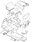Part Location Diagram of F-98805 Murray Instruction Book