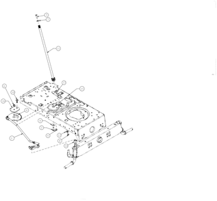 Steering Diagram and Parts List for M175-42 (13BN77SS058)(2020) Murray Lawn Tractor