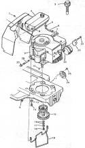 Part Location Diagram of 26X203 Murray Screw