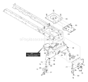 Part Location Diagram of 690199E701MA Murray Hanger, Deck Rh