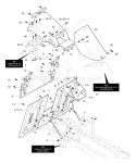 Part Location Diagram of 94296-853MA Murray Middle Chute Assembly