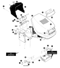 Part Location Diagram of 94984MA Murray Hood