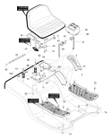 Part Location Diagram of 95190-853MA Murray Plate-Lift Detent
