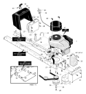 Part Location Diagram of 690059MA Murray Plenum