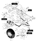 Part Location Diagram of 94225-853MA Murray Bracket-Stabilizer