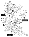 Page L Diagram and Parts List for 40379X88 VRO4016HRX -1999 Murray Lawn Tractor