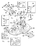 Page B Diagram and Parts List for 40379X88 VRO4016HRX -1999 Murray Lawn Tractor