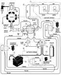 Page B Diagram and Parts List for 405000X8B  Murray Lawn Tractor