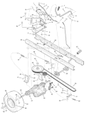 Page D Diagram and Parts List for 405000X8D  Murray Lawn Tractor