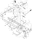 Page F Diagram and Parts List for 405003X50B  Murray Lawn Tractor