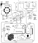 Page B Diagram and Parts List for 405003X52B  Murray Lawn Tractor