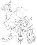 Page C Diagram and Parts List for 405004X52A  Murray Lawn Tractor