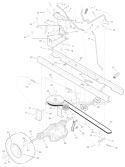 Page D Diagram and Parts List for 405005X99C  Murray Lawn Tractor
