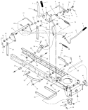 Page F Diagram and Parts List for 405007X18A  Murray Lawn Tractor