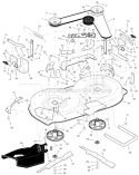 Part Location Diagram of 7601060MA Murray Kit 40 Nlt W/decals