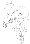 Page C Diagram and Parts List for 405011X92C  Murray Lawn Tractor