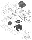 Part Location Diagram of MS-3629MA Murray Instruction Book & Parts List