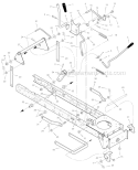 Page F Diagram and Parts List for 405013X50B-SW  Murray Lawn Tractor