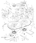 Part Location Diagram of 94140E717MA Murray HOUSING BLADE