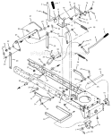 Part Location Diagram of 690277MA Murray Pto Lever Asm