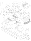 Page A Diagram and Parts List for 405017X190A 552545 Murray Lawn Tractor