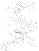 Page E Diagram and Parts List for 405017X190A 552545 Murray Lawn Tractor