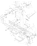 Page G Diagram and Parts List for 405017X190A 552545 Murray Lawn Tractor