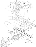 Page D Diagram and Parts List for 405017X78A  Murray Lawn Tractor