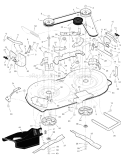 Part Location Diagram of 094888E700 Murray Housing, Blade