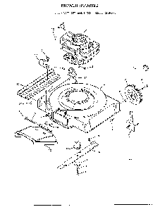 Mower housing/20",22" Diagram and Parts List for 9-22253  Murray Lawn Mower