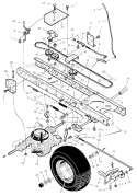 Page B Diagram and Parts List for 405601X50A  Murray Lawn Tractor