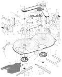 Page E Diagram and Parts List for 405601X50A  Murray Lawn Tractor