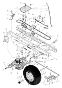 Page B Diagram and Parts List for 405602X51A  Murray Lawn Tractor