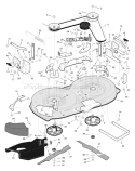 Page E Diagram and Parts List for 405604X53A  Murray Lawn Tractor