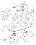Page F Diagram and Parts List for 405606X190A 552546 Murray Lawn Tractor