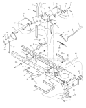 Page G Diagram and Parts List for 405606X190A 552546 Murray Lawn Tractor
