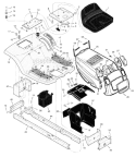 Page A Diagram and Parts List for 405606X50B-SW  Murray Lawn Tractor