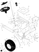 Page G Diagram and Parts List for 405606X78A  Murray Lawn Tractor