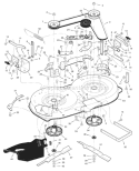 Page E Diagram and Parts List for 405606X78B  Murray Lawn Tractor