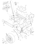Page G Diagram and Parts List for 405606X78B  Murray Lawn Tractor