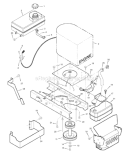 Page D Diagram and Parts List for 405607X78A  Murray Lawn Tractor