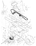 Part Location Diagram of 094434E700 Murray Clamp, Transaxle