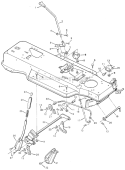 Page F Diagram and Parts List for 40627X92C  Murray Lawn Tractor