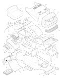 Part Location Diagram of 092546E701 Murray Bracket, Seat