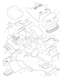 Part Location Diagram of F-96794 Murray Repair Parts Book