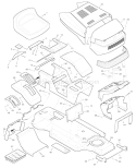 Part Location Diagram of 93136E701 Murray Fender