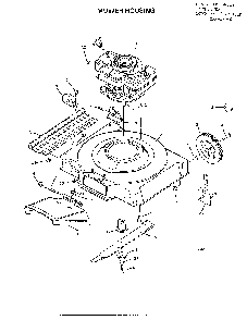 20"/22"/mower housing Diagram and Parts List for 8-22213X9  Murray Lawn Mower